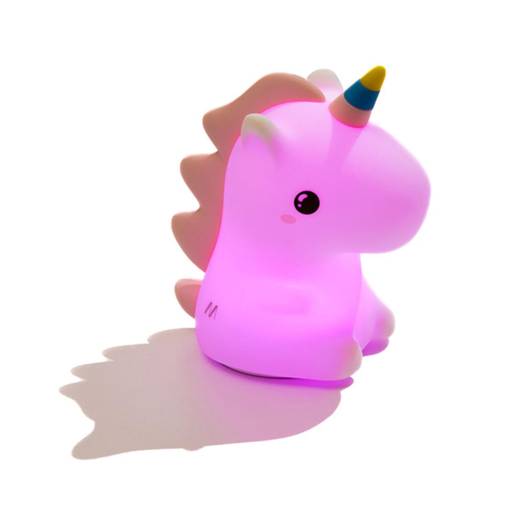 Lampada in Silicone forma Unicorno