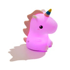 Lampada in Silicone forma Unicorno