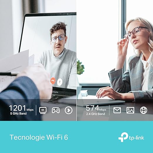 Adattatore Wireless USB 2.0 AX 1800 MBPS Wi-Fi 6