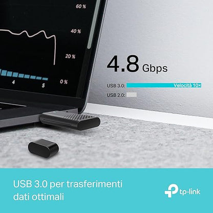 Adattatore Wireless USB 2.0 AX 1800 MBPS Wi-Fi 6