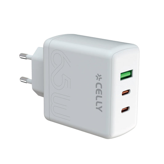 Caricatore Rete 2xUsb-C/3.0 - 65W universale