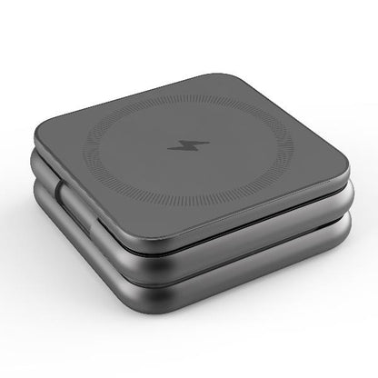 Caricatore Stand Wireless a Induzione 15W Mag Charge 3in1