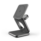 Caricatore Stand Wireless a Induzione 15W Mag Charge 3in1