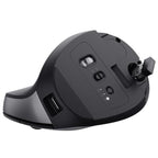 Mouse Large Verticale Wireless/Bluetooth Ottico USB 2.0