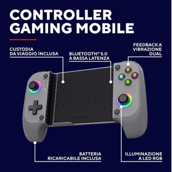 Controller estensibile Wireless Pc/Android/iOS