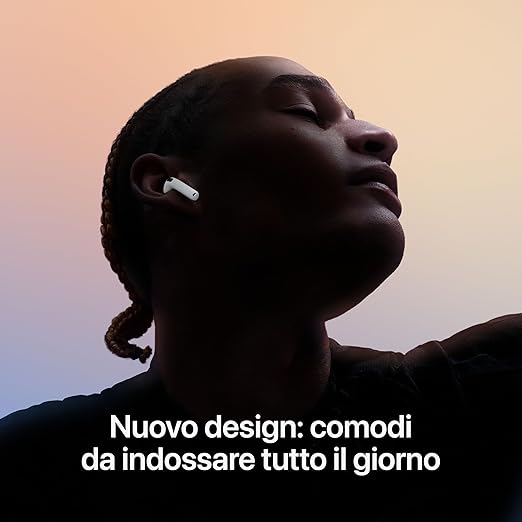 Auricolare Bluetooth con Caricabatterie Portatile AirPods 4