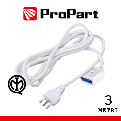 Cavo Alimentazione Prolunga ital. 16A - 3m