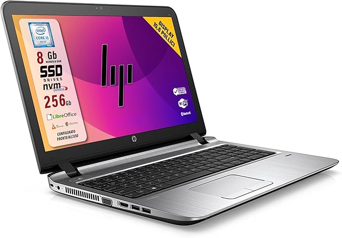 Notebook 15,6" Intel i5-6th/Ram 8GB/SSD 256GB/Win 10 Pro (Rig.)