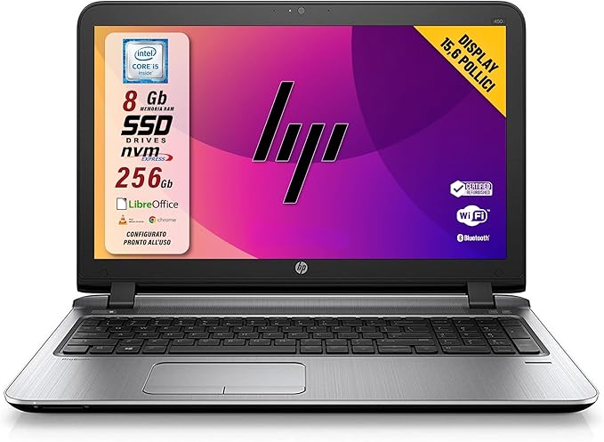 Notebook 15,6" Intel i5-6th/Ram 8GB/SSD 256GB/Win 10 Pro (Rig.)