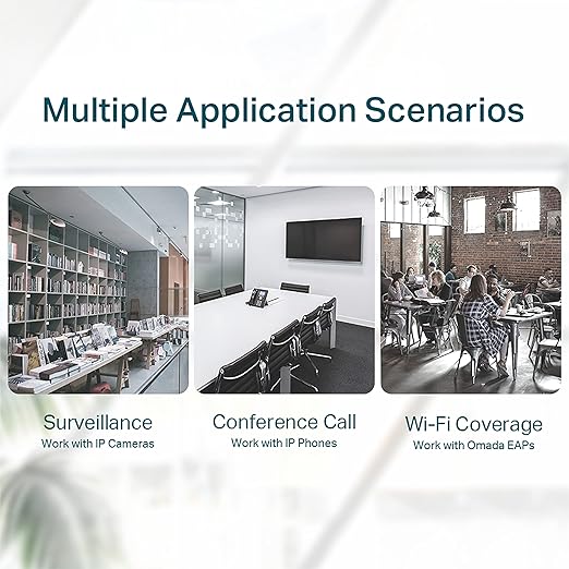 Switch Desktop PoE+ 65W 5 porte Ethernet 10/100/1000 MBPS