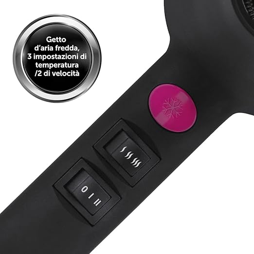 Phon per Capelli 2000W - Fast, Flawless Drying