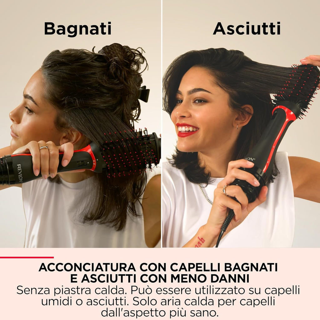 Spazzola per Capelli soffiante 830W - Salon Blow-dries