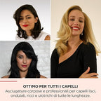 Spazzola per Capelli soffiante 830W - Salon Blow-dries