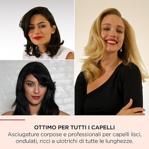 Spazzola per Capelli soffiante 830W - Salon Blow-dries