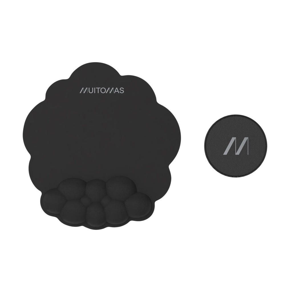 Tappetino MousePad PoggiaPolsi per Scrivania