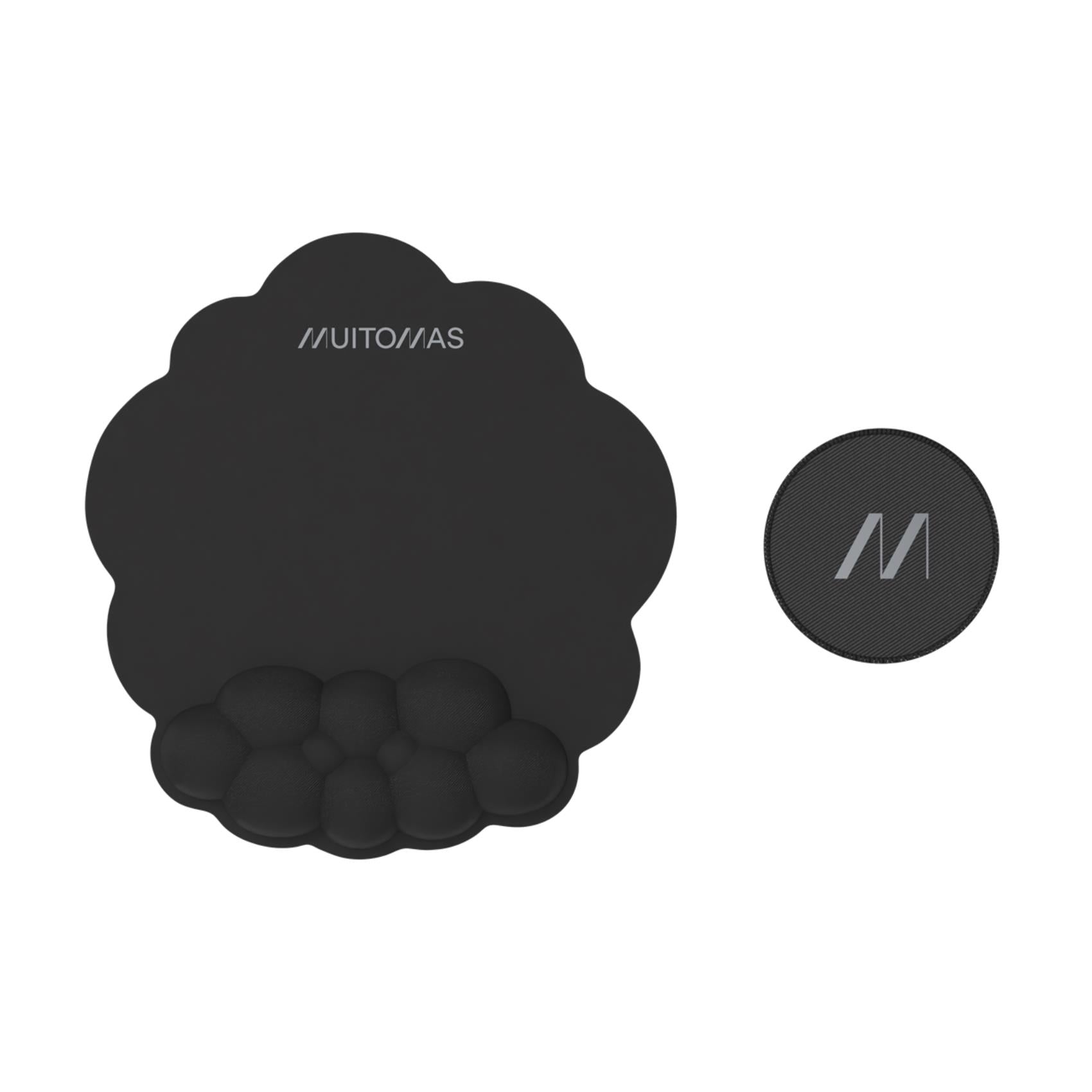 Tappetino MousePad PoggiaPolsi per Scrivania