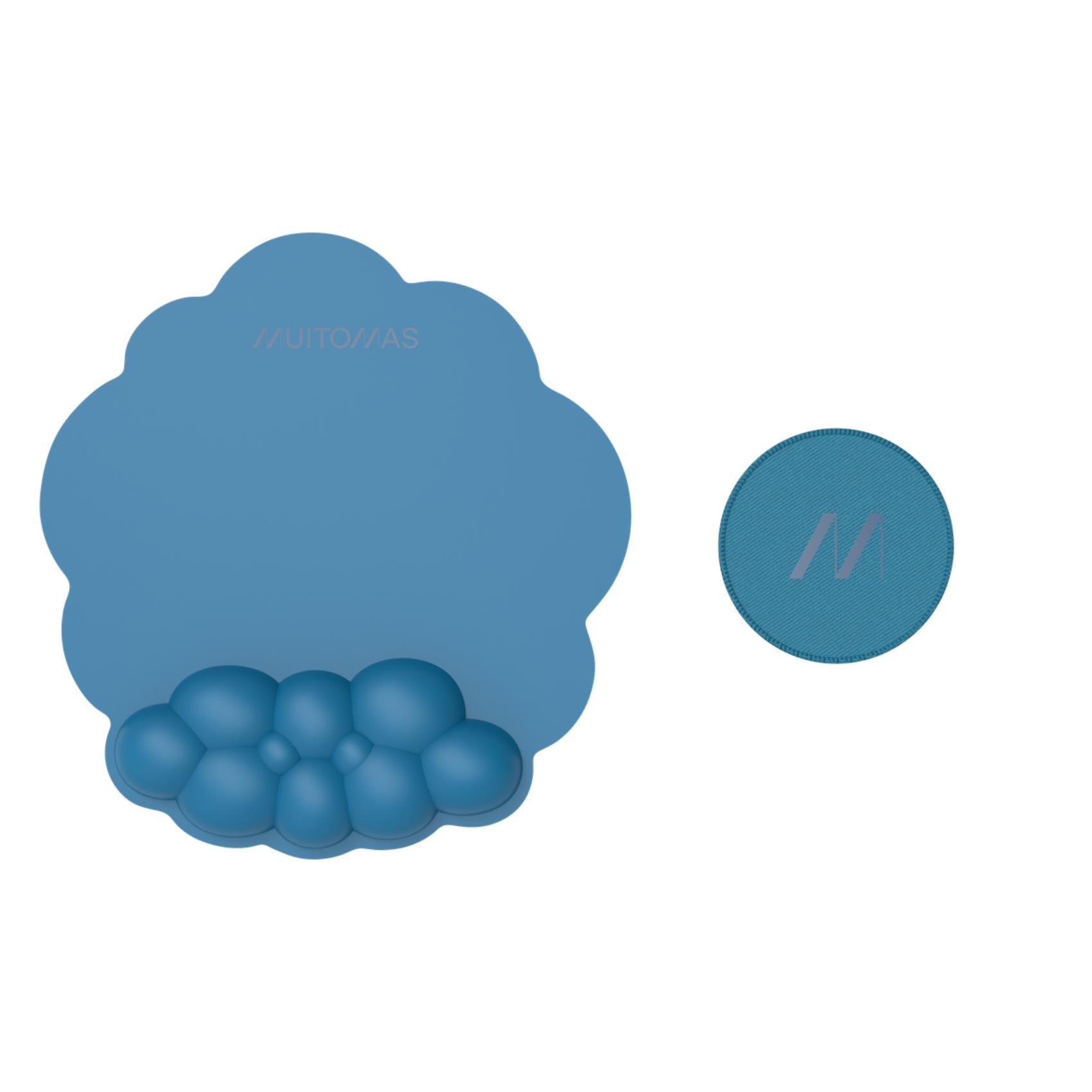 Tappetino MousePad PoggiaPolsi per Scrivania