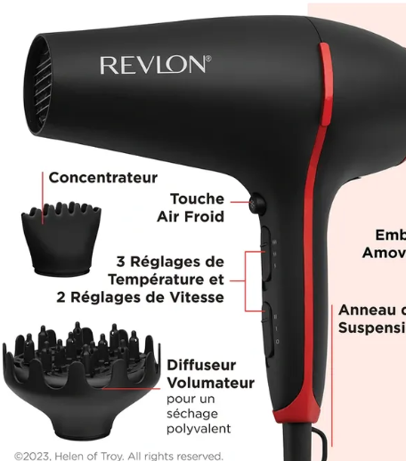 Phon per Capelli 2000W - Smooth versatile drying