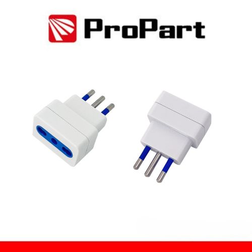 Spina 2P+T 10A - Presa bipasso 2P+T 10/16A