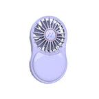 Mini Ventilatore con specchio e luce led Portatile Usb-C