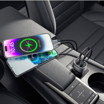 Caricatore Auto Usb-A/Usb-C - 65W