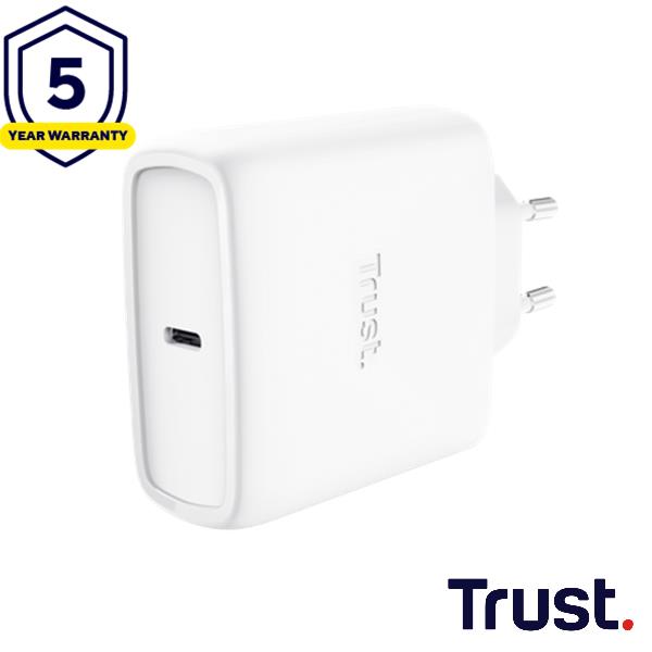 Caricatore Rete Usb-C - 65W con Cavo Usb-C 2m universale