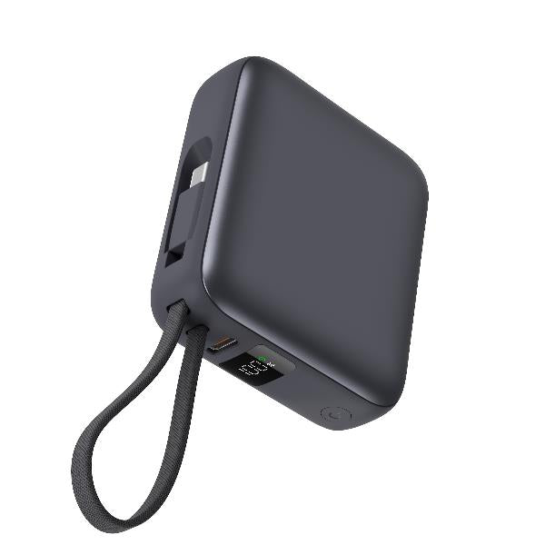 Caricabatterie Portatile 10000mAh Cavi interni 2xUsb-C SmartPhone