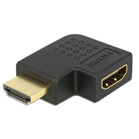 Adattatore Video Piatto 90° HDMI M a HDMI F