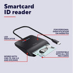 Lettore Smart Card Reader Usb-C