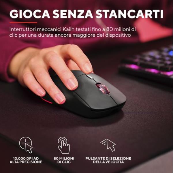 Mouse Gaming Large Wireless USB 2.0