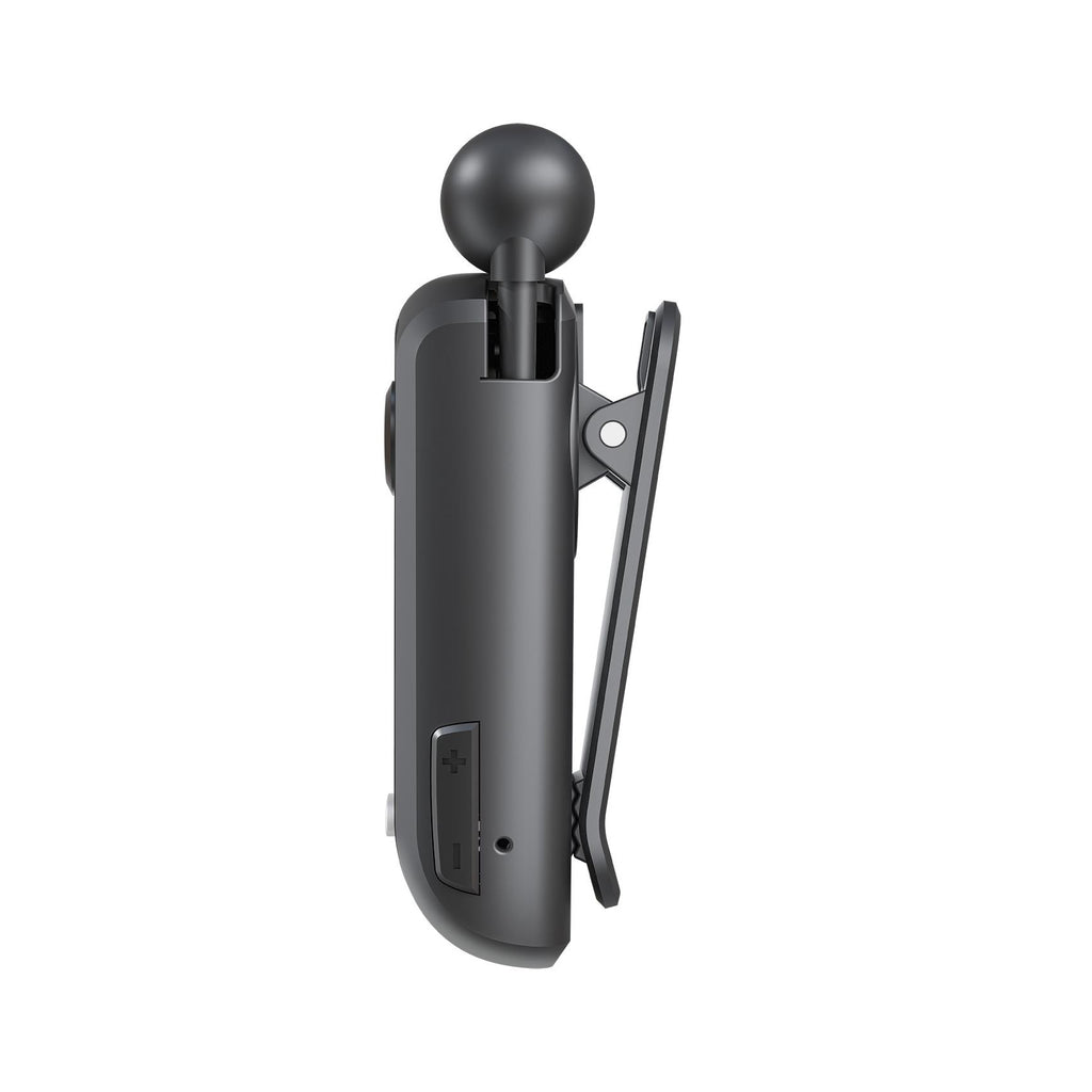 Auricolare Bluetooth a clip con cavo riavvolgibile