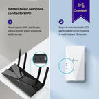 Range Extender Wireless AX 1500MBPS Wi-Fi 6