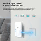 Range Extender Wireless AX 1500MBPS Wi-Fi 6