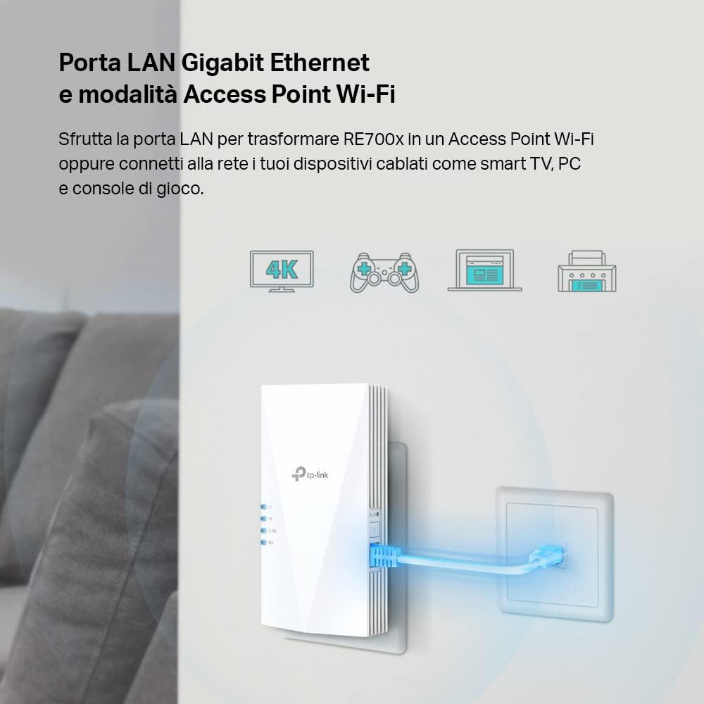 Range Extender Wireless AX 3000MBPS Wi-Fi 6