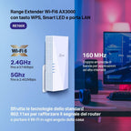 Range Extender Wireless AX 3000MBPS Wi-Fi 6