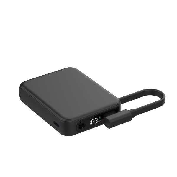 Caricabatterie Portatile 5000mAh Cavo interno Usb-C SmartPhone