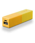 Caricabatterie Portatile 2500mAh SmartPhone col.giallo
