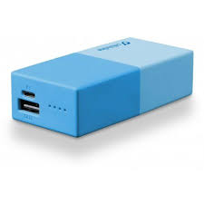 Caricabatterie Portatile 5000mAh SmartPhone col.blu