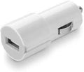 Caricatore Auto Usb 2.0 1A universale col.bianco
