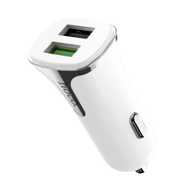 Caricatore Auto Usb(2) 2.0 18W universale col.nero