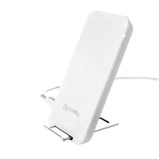 Caricatore Stand Wireless a Induzione 5V/1A - 10W col.bianco