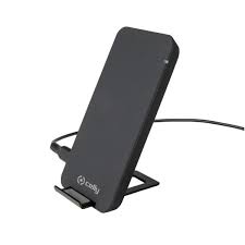Caricatore Stand Wireless a Induzione 5V/1A - 10W col.nero