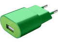 Caricatore USB 2.0 2A universale col.verde