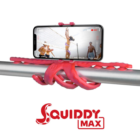 Supporto Flessibile Maxi universale per smartphone col.rosso
