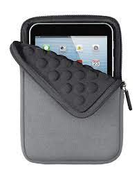 Custodia antiurto per iPad mini col.grigio
