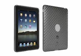 Custodia in silicone per iPad col.grigio