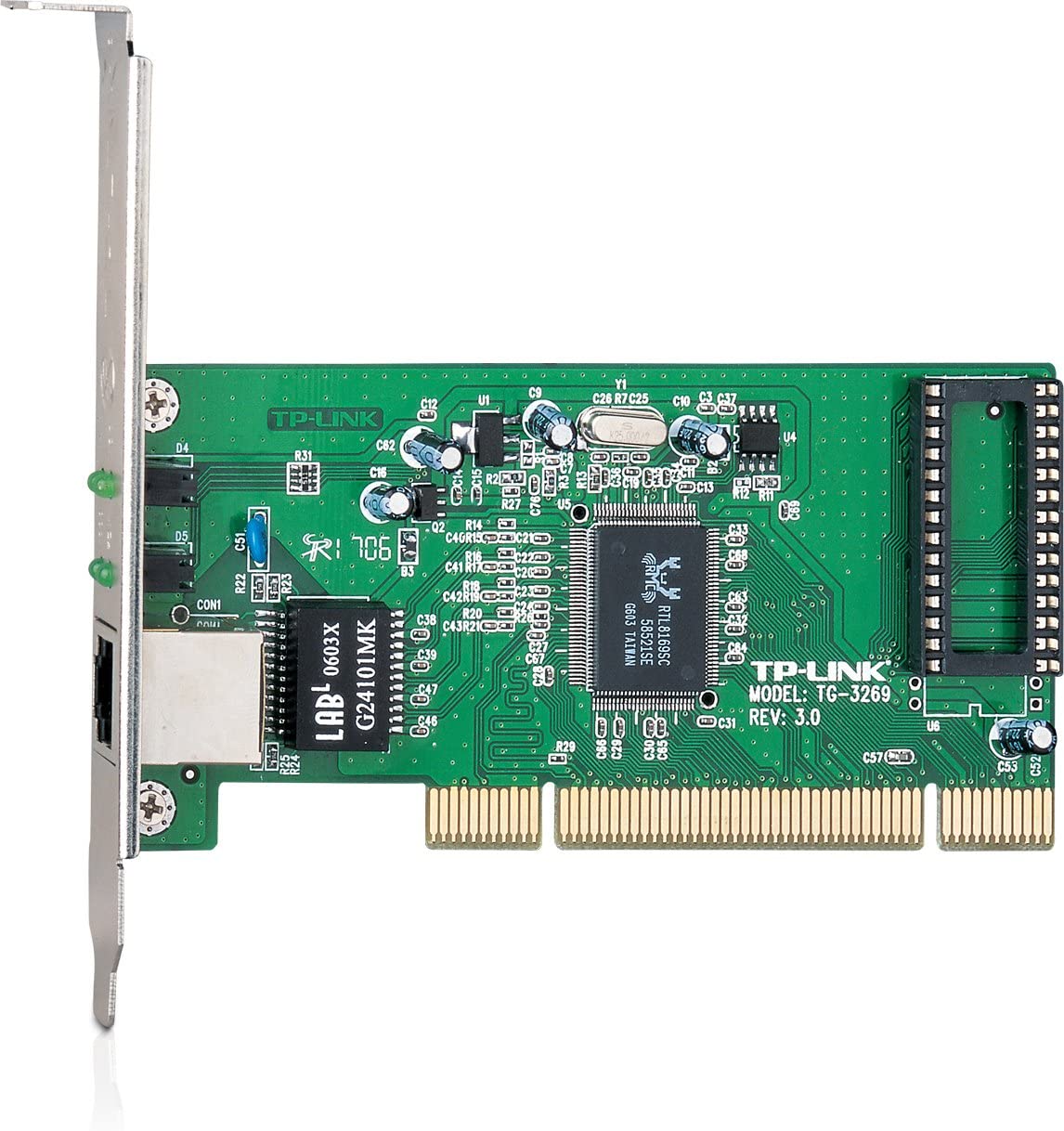 Scheda PCI Rete Lan 10/100/1000 Mbps