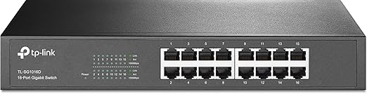 Switch Desktop 16 porte Ethernet 10/100/1000 MBPS
