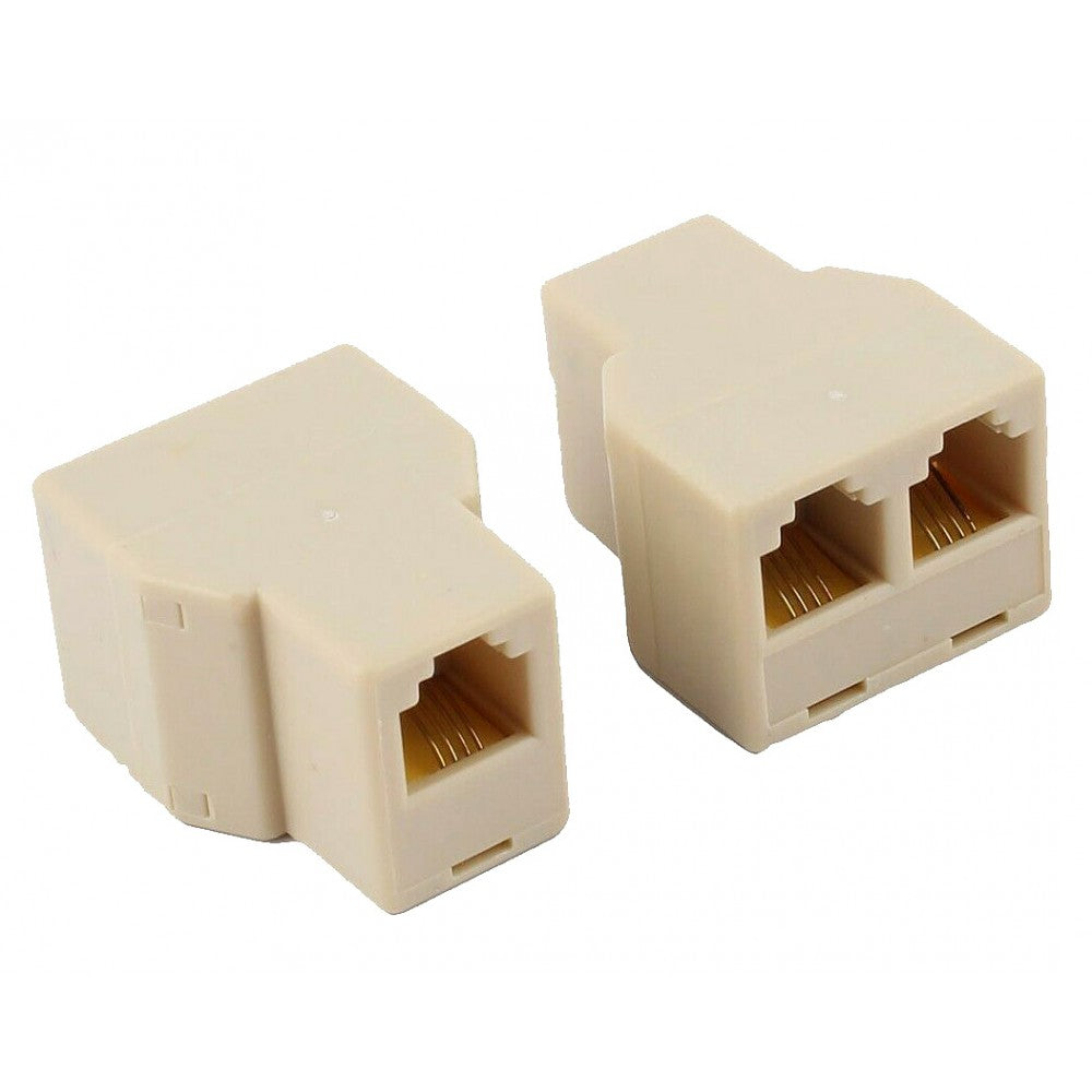 Accoppiatore telefonico duplex 1x6P4C / 2x6P4C