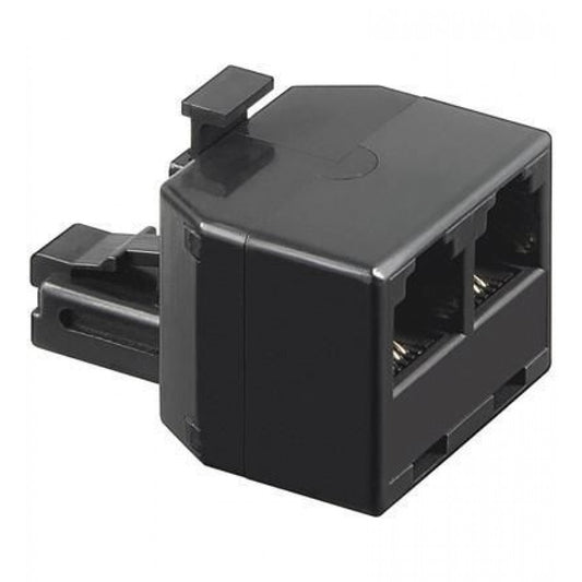 Accoppiatore telefonico duplex 6P4C M a 2 x 6P4C F